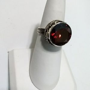 Sterling Glamour Ring